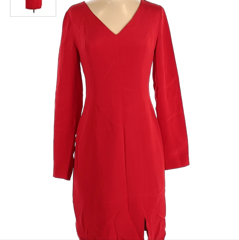 Red dress